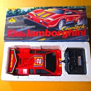 NWOT Vintage radio controlled Lamborghini. Never used